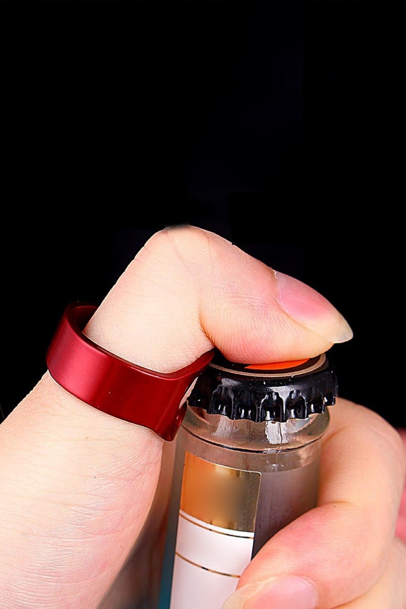 BarPros BarPros Portable Ring Bottle Opener - Radiant Red - Image 2