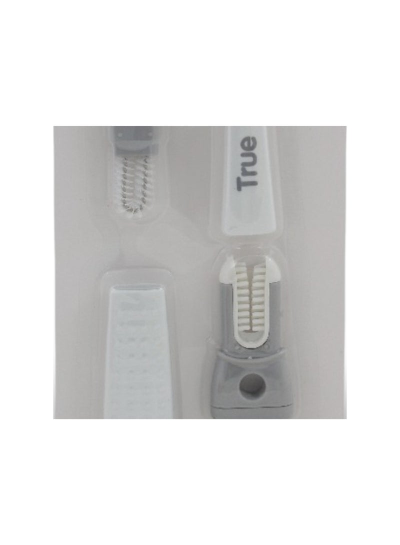 True Multi-Functional Bottle Brush -Set 5 in 1 – White - Image 3