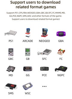 RG35XX Handheld Game Console 3.5 Inch IPS Screen Linux System Retro Video Games Consoles Portable Pocket Video Player 5000  Games（Purple Transparent-64G） - pzsku/Z8F1D1859014D654811A4Z/45/_/1734062831/a4bb2060-6c14-4ab6-b626-042b0299157b