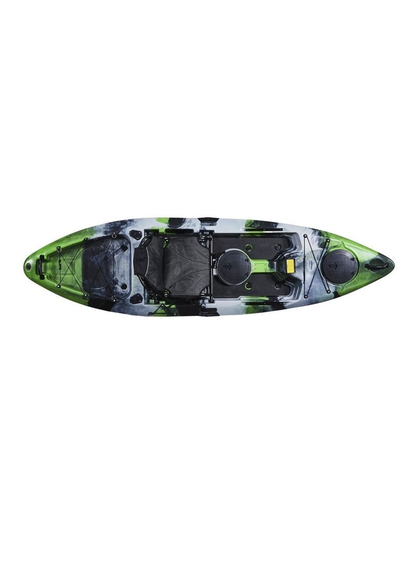 SS WATER SPORTS SS WATER SPORTS CUDA Sit-on Top Single kayak  3-meters Orange-Black  - Image 2