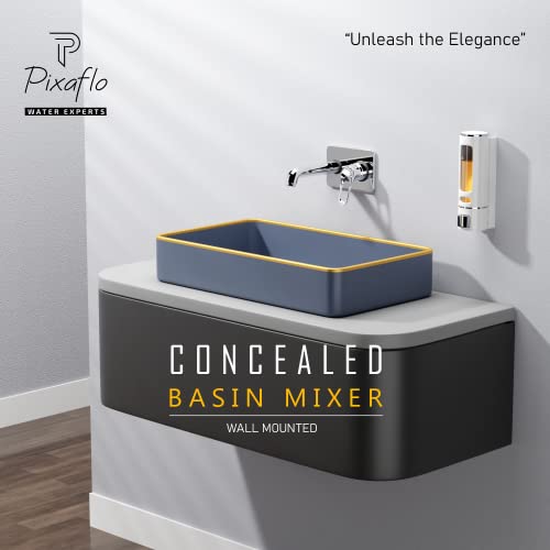 Pixaflo Concealed Single Lever Basin Mixer with Exposed Parts Kit (Complete Set) (Infix) - Image 2