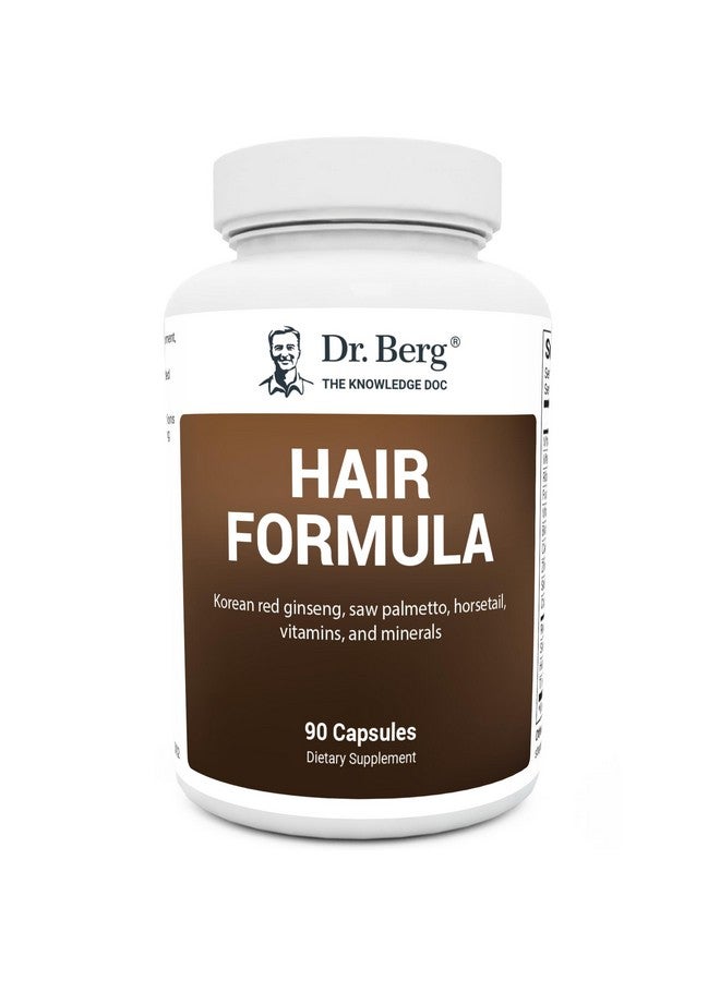 Dr. Berg Nutritionals Dr. Berg All-in-One Vitamins for Hair, Skin, & Nails - Advanced Formula with Biotin, Saw Palmetto, DHT Blocker, & Trace Minerals - 90 Veg Capsules - Image 1