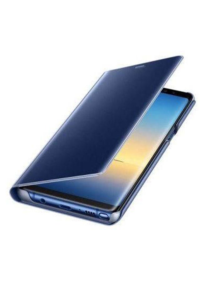 NIBEMINENT Flip Case Cover For Samsung Galaxy Note8 Dark Blue - Image 2