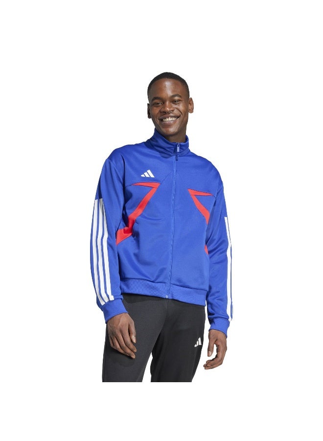 Adidas M Tiro Cb_Np Tt Blue Training Track Tops For Men XS - Image 2