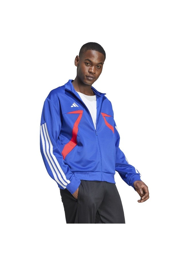 Adidas M Tiro Cb_Np Tt Blue Training Track Tops For Men XS - Image 4