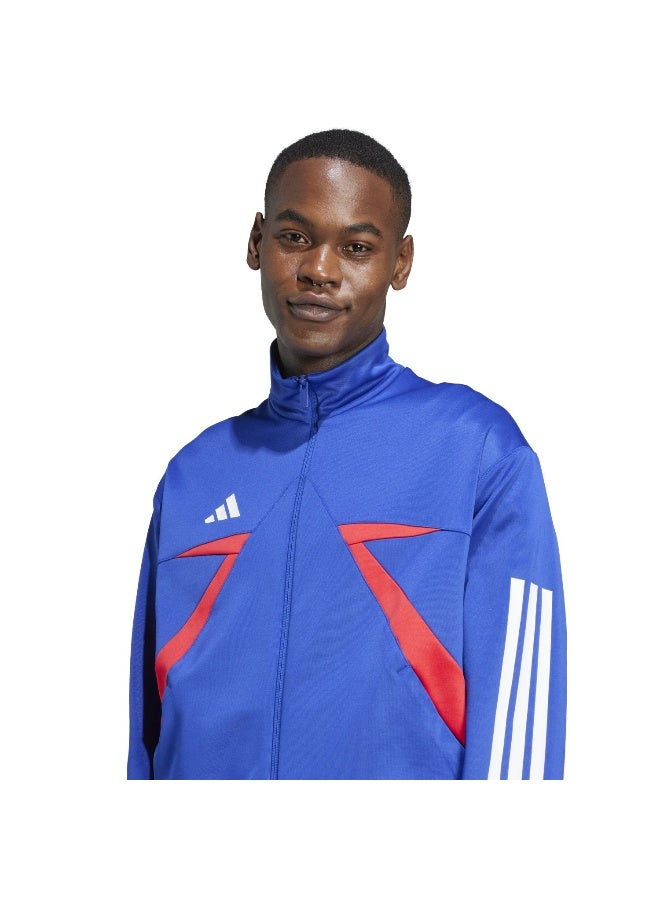 Adidas M Tiro Cb_Np Tt Blue Training Track Tops For Men XS - Image 5