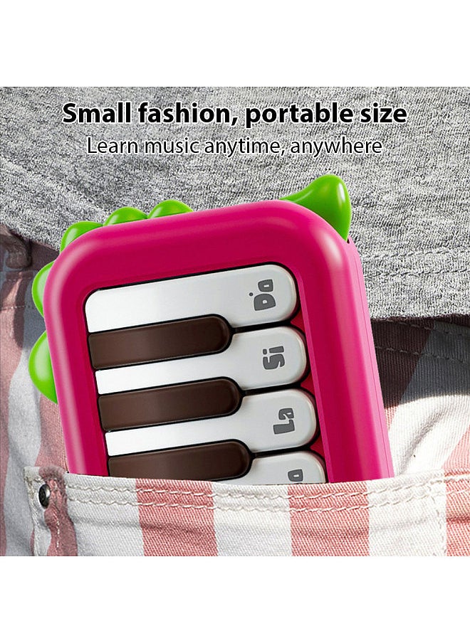 Generic - 15 Key Pocket Piano Mini Electronic Piano One Click Switching Between 3 Different Tones Illuminated Keys Interesting Portable Music Instrument - Image 1