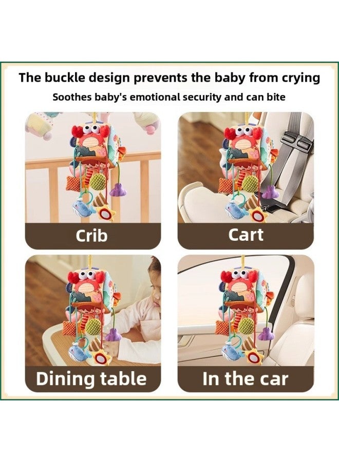 [9041 People Collection] Baby Bed Bell Baby Bedside 0-1-3 Years Old 2 Rattle Bed Pendant Infant Push-Color:【10 In 1】animal Kingdom + Corgi Rattle Tumbler  - Image 5