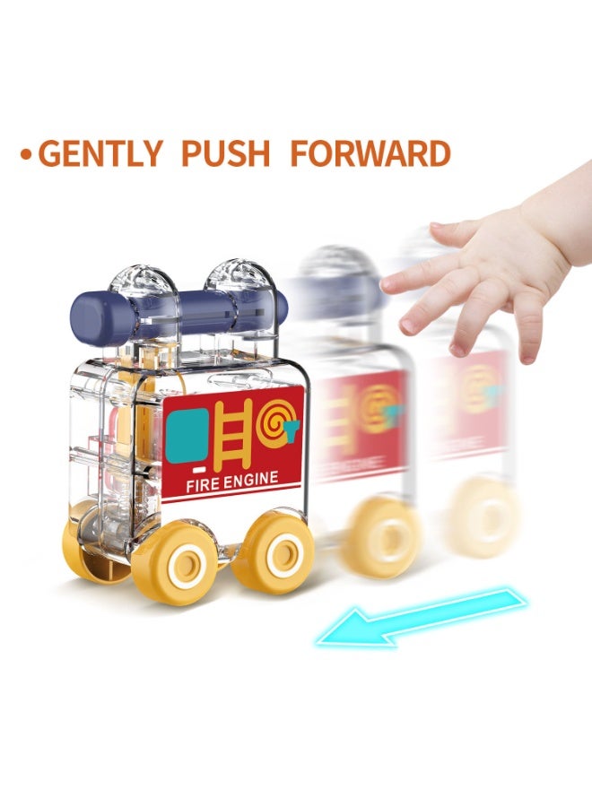 هالامودو مونتسوري قفل ولعبة مفتاح التعليم المبكر، مجموعة قفل مفتاح التطابق الشكل، لعبة تعليم الأطفال قفل السيارة، لعبة فتح طفل تعليمية، هدية للبنين والبنات، 14.2*7.7*10.1 سم - Image 4