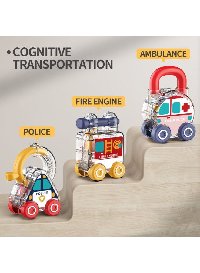 هالامودو مونتسوري قفل ولعبة مفتاح التعليم المبكر، مجموعة قفل مفتاح التطابق الشكل، لعبة تعليم الأطفال قفل السيارة، لعبة فتح طفل تعليمية، هدية للبنين والبنات، 14.2*7.7*10.1 سم - Image 5