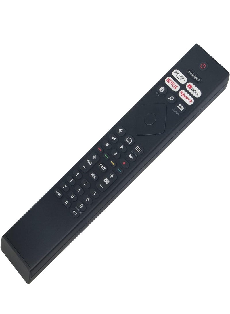 ELTRAZONE Replacement Remote Control for Philips 4K UHD LED TV 55PUS7906 65PUS7906 43PUS7956 50PUS7956 55PUS7956 43PUS8106 50PUS8106 70PUS8106 32PFS6906 43PUS8106 33PUS7406 65PUS7406 with battery - Image 3