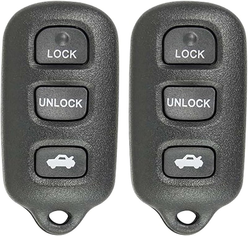 Keyless2Go Replacement Keyless Entry Remote Car Key Fob for Toyota Avalon (2 Pack) - Image 1