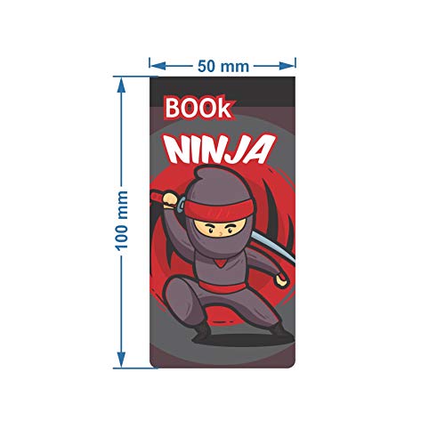 BOOKWORM Magnetic Bookmarks | Book Lovers Gift | Gift for Readers | Pack of 6 - Image 4
