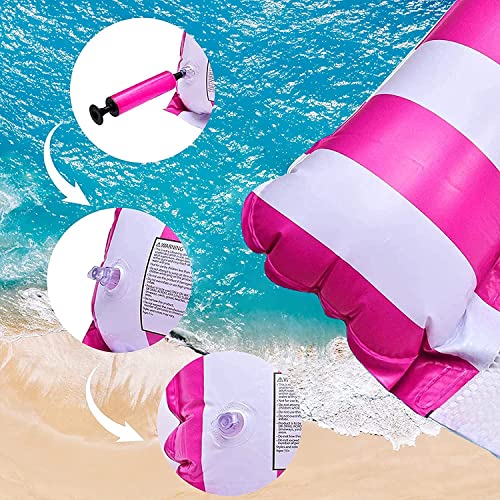 Gikvni 4 in 1 Inflatable Pool Float Swimming Pool Lounger Multi-Purpose Pool Hammock (Saddle Lounge Chair, Hammock, Drifter) Pool Raft Lake Floats for Water Fun Inflatable Float Bed (Pack of 1) - Image 4