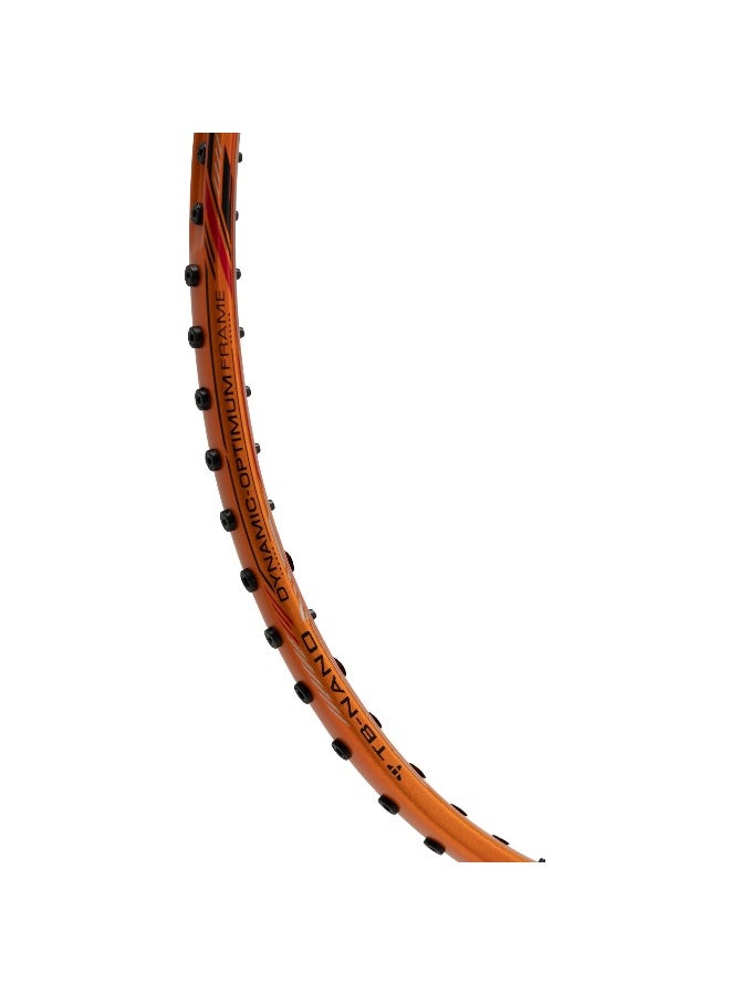 Li-Ning Super Series SS100 Carbon Graphite Badminton Strung Badminton Racket with Full Racket Cover ( Amber/Blue) - Image 5