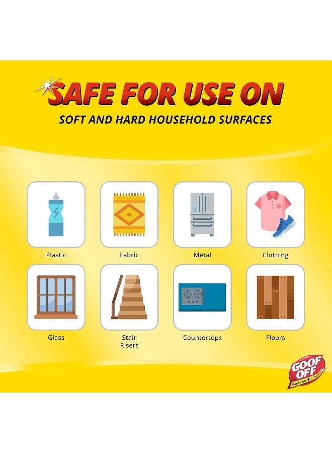 Goof Off - Household Heavy Duty Remover for Spots, Stains, Marks, and Messes – 4 fl. oz - Image 4