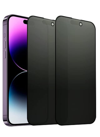 [2 Pack] Compatible with iPhone 14 Pro Max Matte Privacy Screen Protector, Anti-Glare Anti-Spy Scratch Resistant Tempered Glass Film 6.7", Smooth Feel, Anti-Fingerprints, Full Coverage - pzsku/Z8F1E2B9F0FE406344A1EZ/45/_/1709114537/2fb3acfd-58a7-4ec7-b55e-515e537dbe99