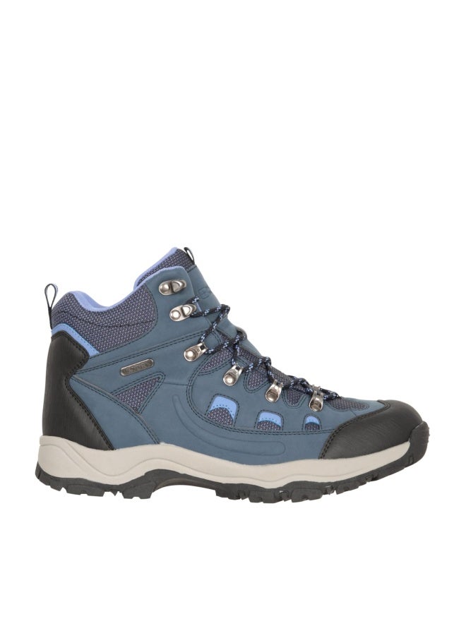 Mountain Warehouse أحذية المشي النسائية المقاومة للماء من ماونتن ويرهوس، Navy، 7 - Image 1