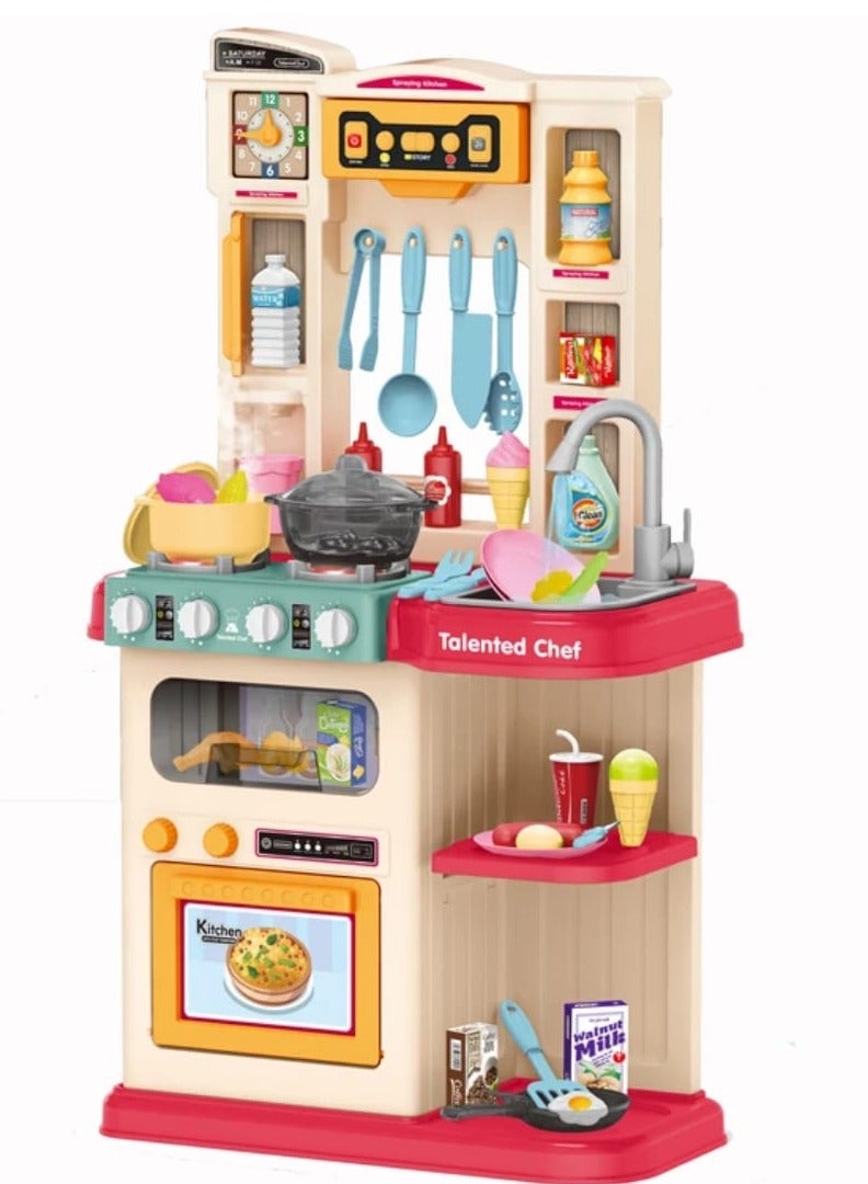 Kids' Kitchen Playset - 65 Pieces - Image 1