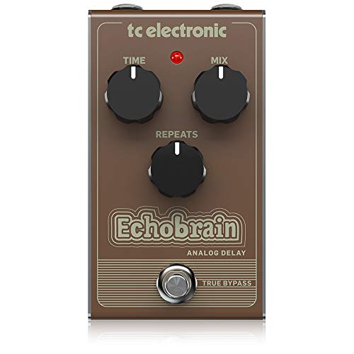 TC Electronic ECHOBRAIN ANALOG DELAY Vintage-Style Delay Pedal with All-Analog Bucket-Brigade Circuit - Image 1