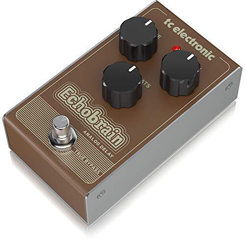 TC Electronic ECHOBRAIN ANALOG DELAY Vintage-Style Delay Pedal with All-Analog Bucket-Brigade Circuit - Image 3