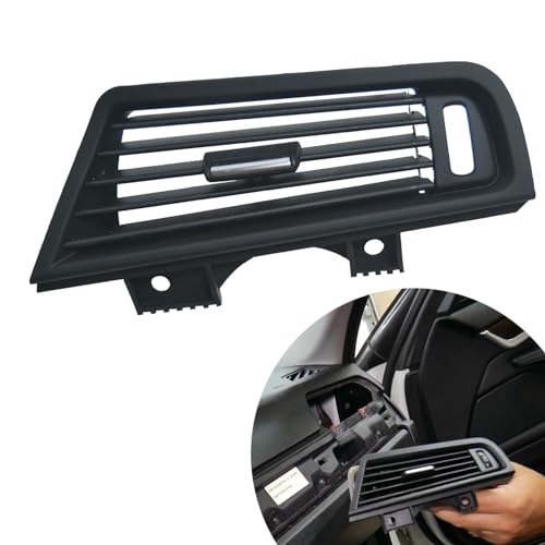 OVANOH Right Side Conditioner Air Outlet Vent Grill Compatible For BMW 5 Series F10 F18 2010-2016 Interior Instrument Dashboard Air 64229166884 - Image 1