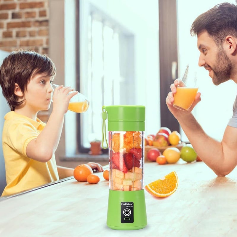 Fantastic-Kids-Toys Portable Food Blender, Six Blade System with Safe Protection and USB Charging, 4.0mW, 380ml Capacity Code HM-03 - Image 3