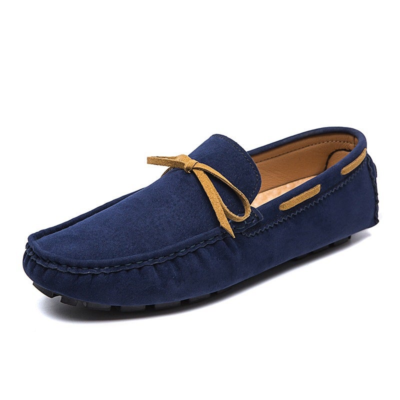 New Men'S Social Boys Doug Shoes Printed Slip-On Foot Casual Shoes Plus Size Live Driving Men - Image 1