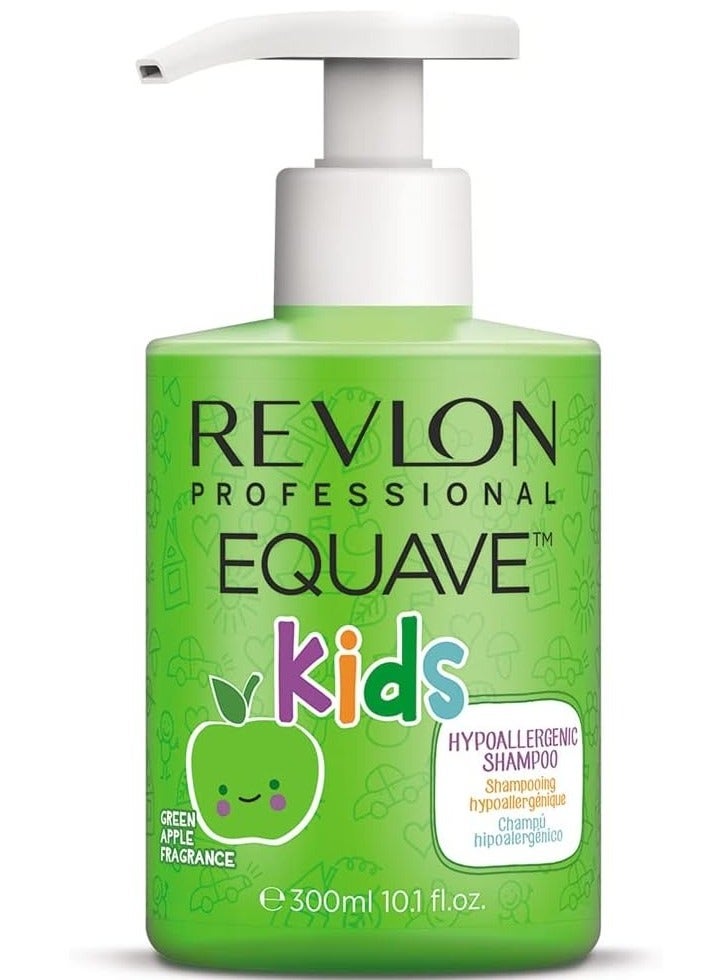 ريفلون شامبو إيكوايف الاحترافي لترطيب الشعر للأطفال، خالي من الكبريتات، برائحة التفاح الأخضر (300 مل) - Image 2