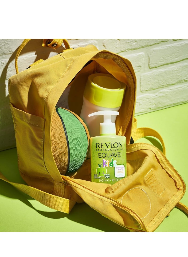 ريفلون شامبو إيكوايف الاحترافي لترطيب الشعر للأطفال، خالي من الكبريتات، برائحة التفاح الأخضر (300 مل) - Image 5