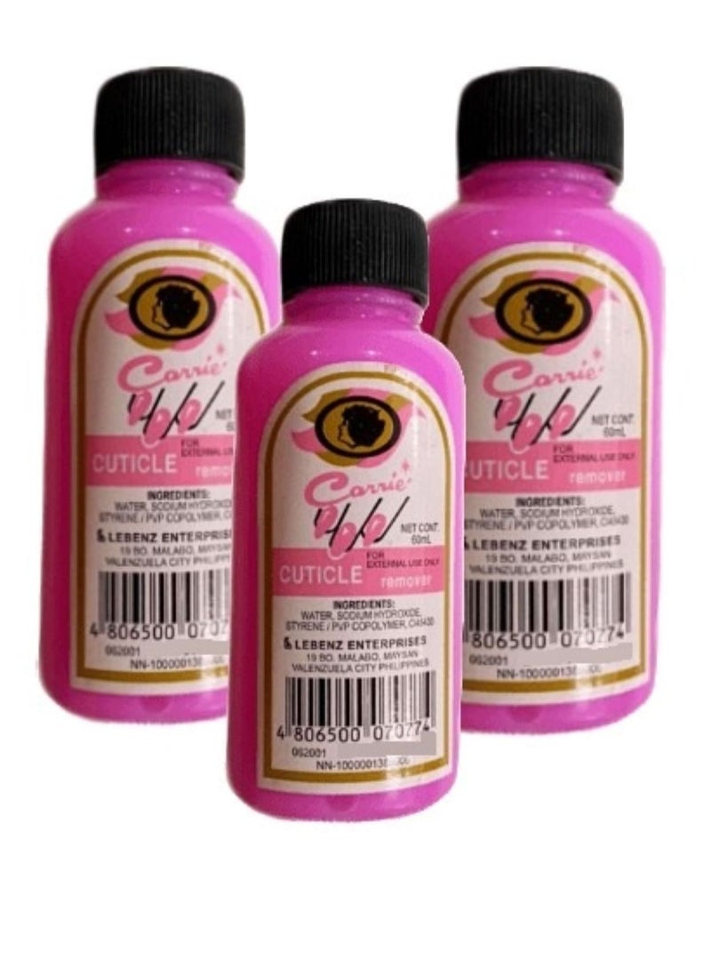 Carrie - Cuticle Remover  60 ml Pack of 3 - Image 1