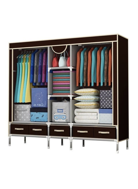 Fabric Wardrobe 185*45*172CM