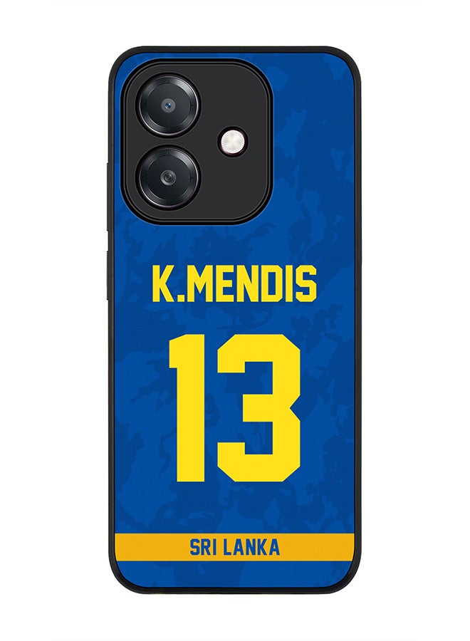 Stylizedd For Oppo A5i Case,Slim fit Camera Protection, Shockproof Thin Phone cover  - Sri lanka Kusal Mendis, Jersey No 13