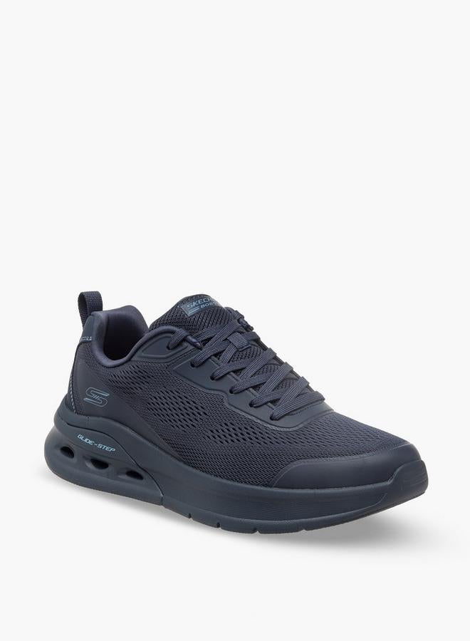 SKECHERS أحذية رياضية للرجال بتصميم منسوج مع أربطة - Image 2
