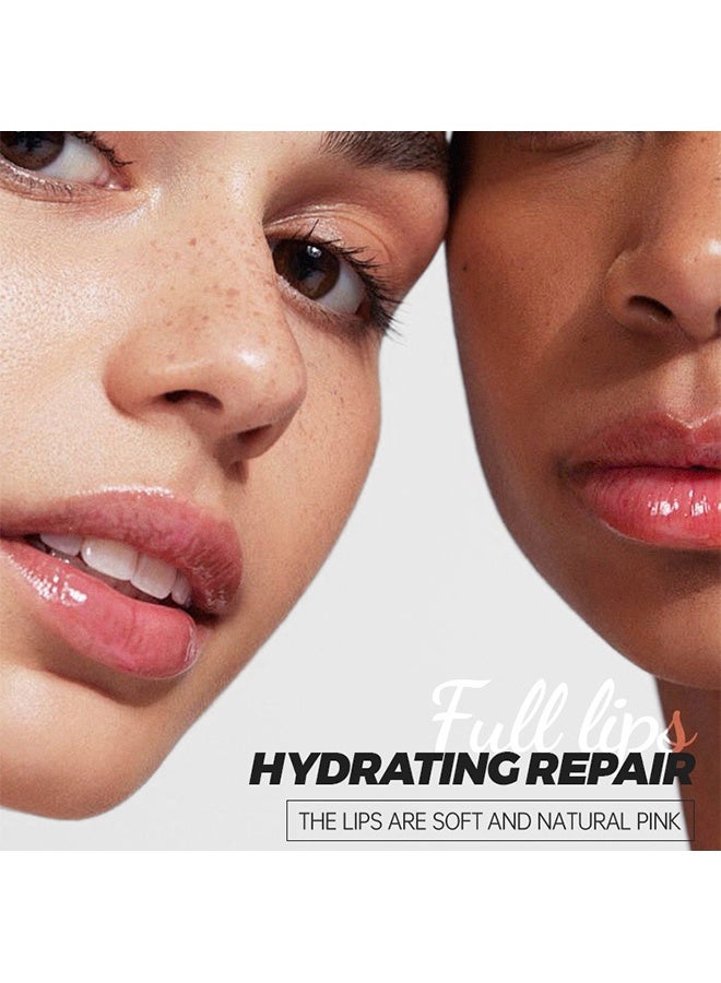 pudaier Lip Mask, Tinted Lip Balm, Long Lasting Hydrating, Repair Dry and Cracked Lips, Gloss Finish, High Gloss Tinted Lip, Moisturizer Lip, Glaze Hydrating Lip, Glow Oil Moisturizing Lip Gloss for Lips Makeup - Image 2