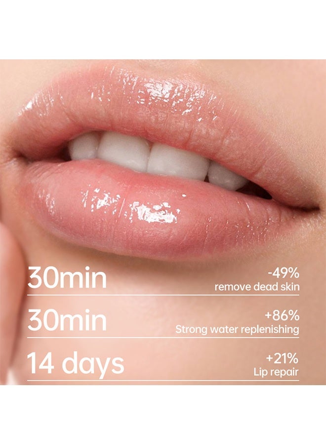 pudaier Lip Mask, Tinted Lip Balm, Long Lasting Hydrating, Repair Dry and Cracked Lips, Gloss Finish, High Gloss Tinted Lip, Moisturizer Lip, Glaze Hydrating Lip, Glow Oil Moisturizing Lip Gloss for Lips Makeup - Image 5