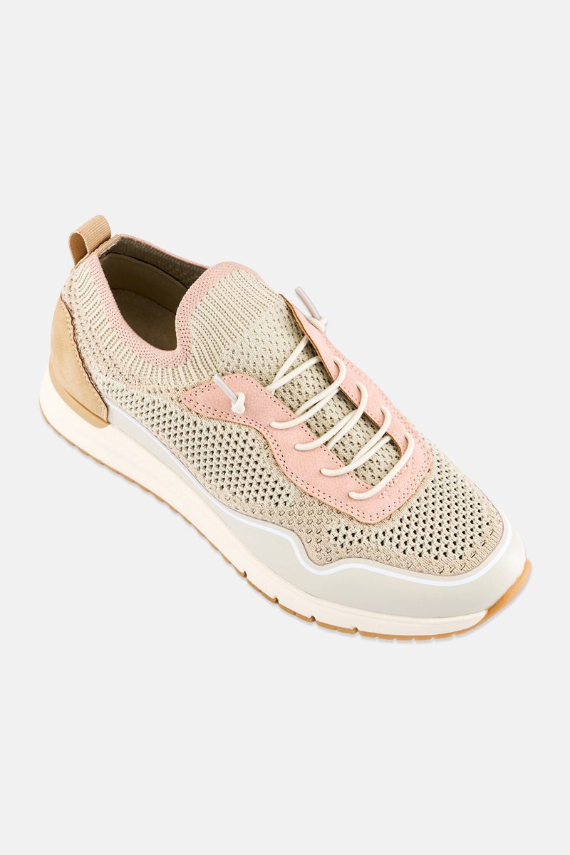 XOXO Women Lace Up Casual Shoes, Multicolor - Image 1