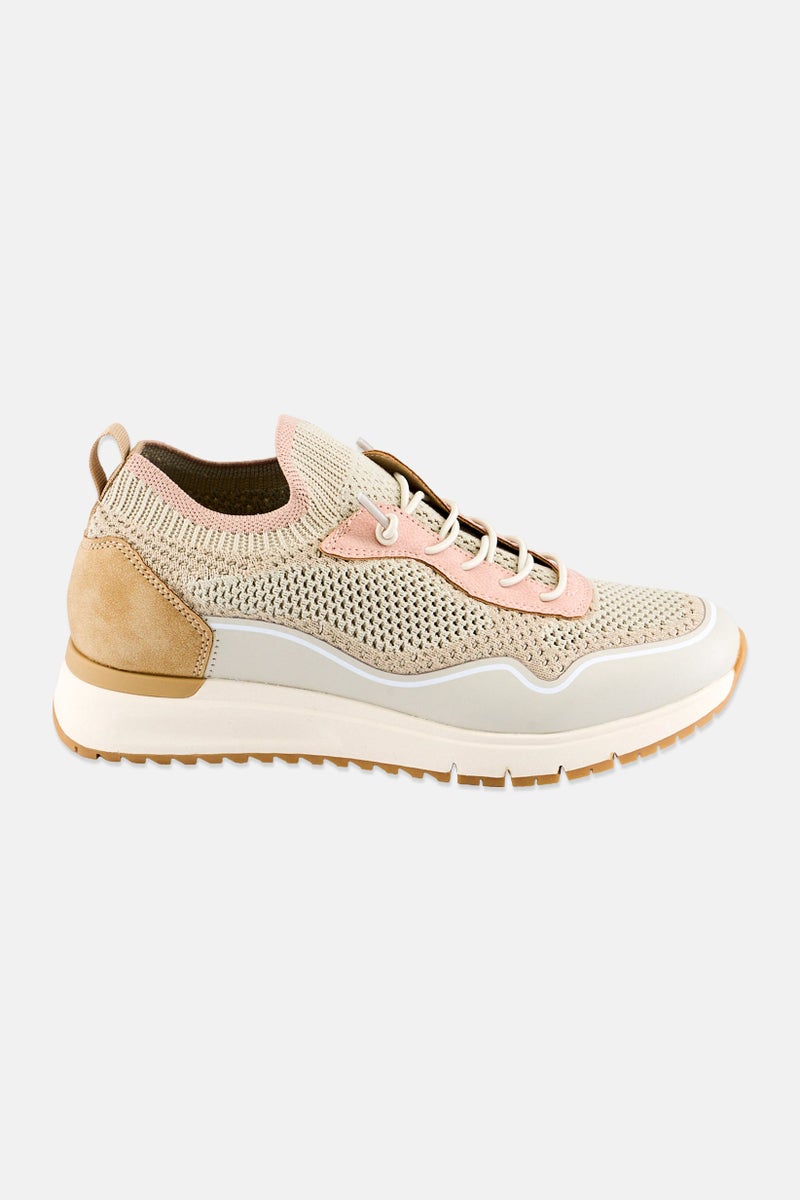 XOXO Women Lace Up Casual Shoes, Multicolor - Image 3