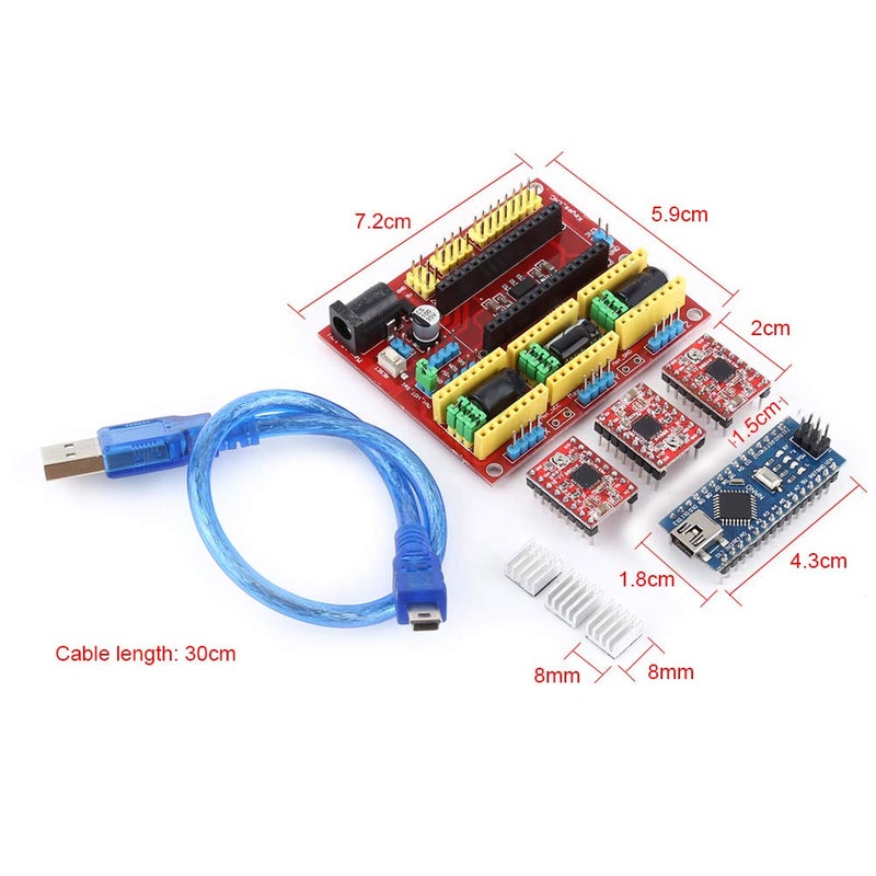3D Printer Kit with Engraver CNC Expansion Board and Nano 3.0 A4988 Driver Boards - Image 5