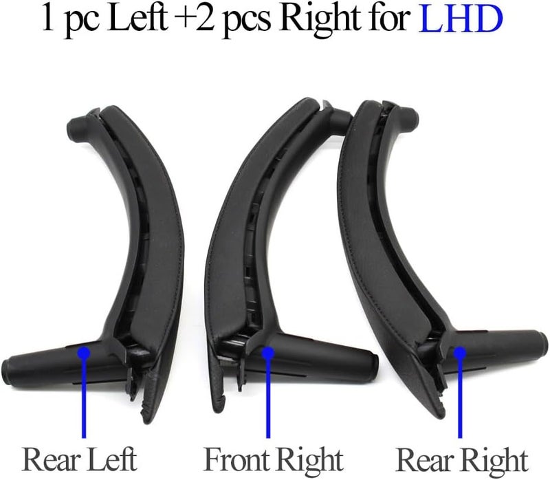Goodithy Leather Door Handle Assembly for BMW X5/X6 - Image 4
