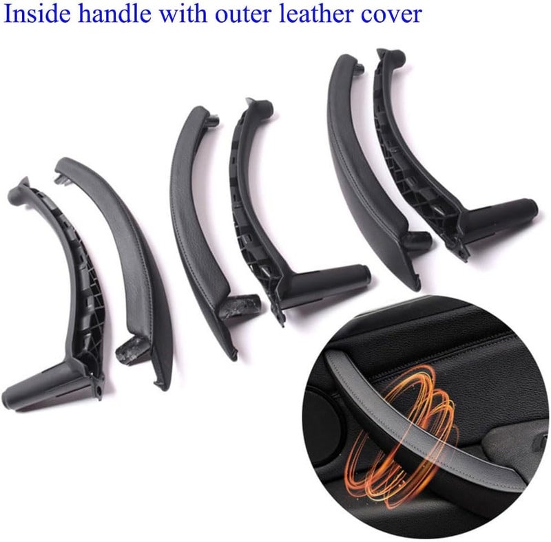 Goodithy Leather Door Handle Assembly for BMW X5/X6 - Image 5