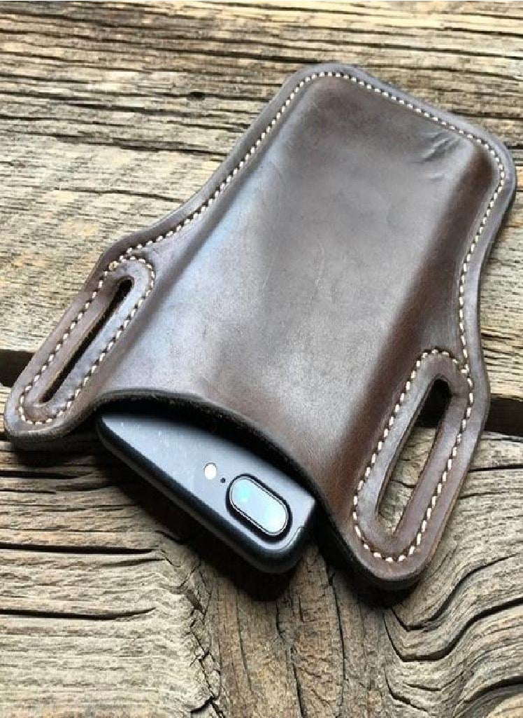 Eckek - Medieval Hip Bag Viking Belt Pouch Leather Belt Bag Purse Cosplay Accesories - Image 1