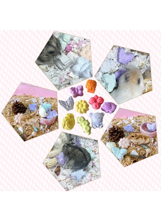Hamiledyi 10 Pieces Hamster Teeth Grinding Lava Block Calcium Stone Chew Toys for Chinchillas Rabbits Gerbil Guinea Pig Syrian Hamster Squirrel Ferret  - Image 5