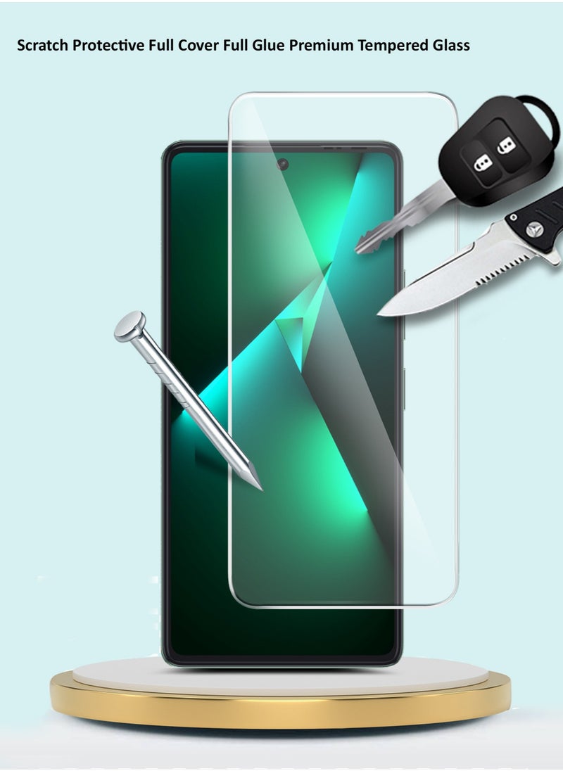 GMAX Premium Series Curved Edges 9H 2.5D Tempered Glass Screen Protector For Tecno Pova 6 4G / Tecno Pova 6 Pro 5G 2024 Clear  - Image 2