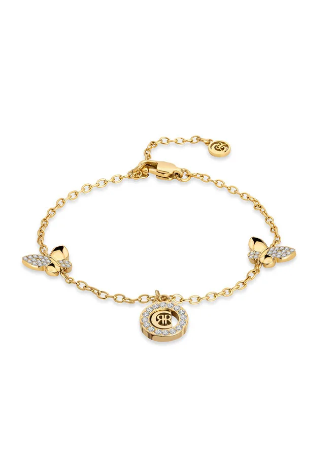 CERRUTI 1881 Butterfly 4.0 Gold Bracelet with Crystal for Women