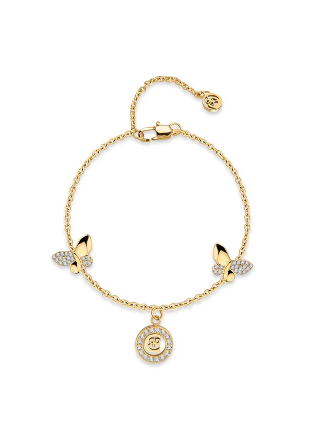 CERRUTI 1881 Butterfly 4.0 Gold Bracelet with Crystal for Women