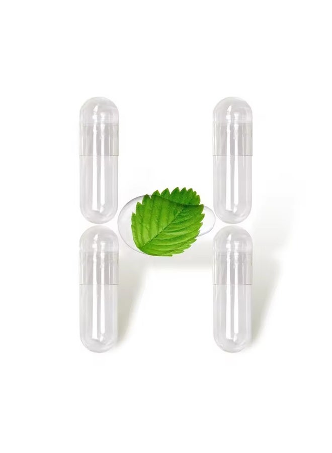 YJ Empty Capsules  - 100 Empty Gelatin Capsules - Empty Pill Capsules - Do It Yourself Capsule Filler - Empty Fillable Pill Capsules - Image 3