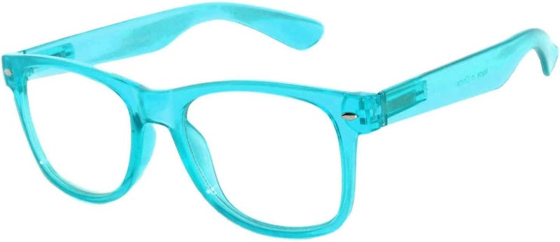 OWL Kids Clear Lens Colored Glasses Protect Child's Eyes from UVB UVA - Image 1