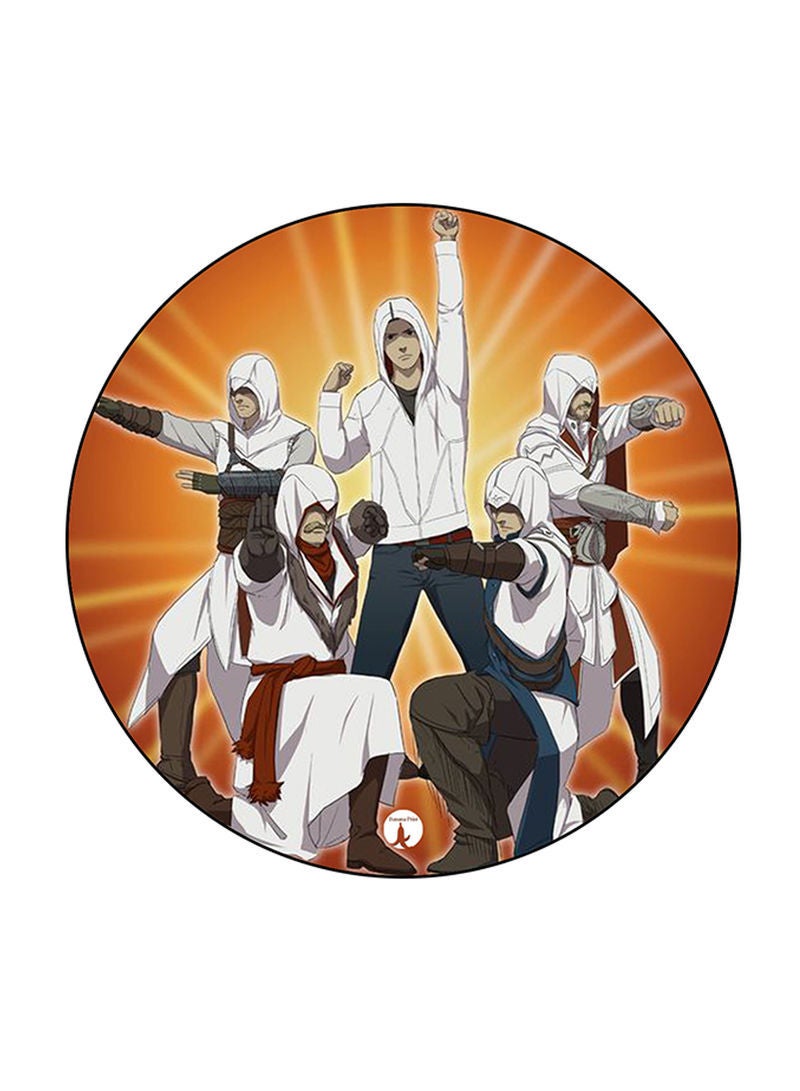 RKN Video Game Assassin'S Creed Printed Mouse Pad Multicolour