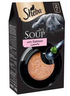 Sheba Cat Soup with Salmon  - Image 1